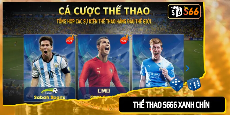 Thể thao S666 xanh chín